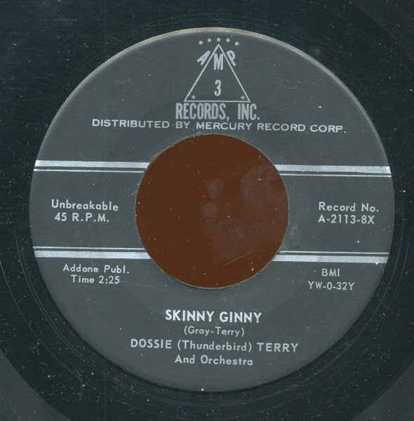 Dossie Terry : Skinny Ginny / Fool Mule (7", Single)