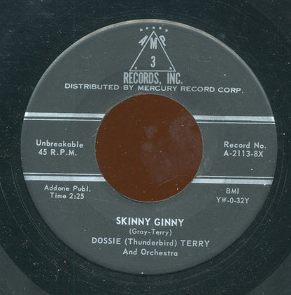 Dossie Terry : Skinny Ginny / Fool Mule (7", Single)