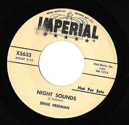Ernie Freeman : Night Sounds / Big River (7", Promo)