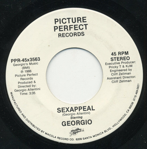 Georgio (2) : Sexappeal (7", Promo)
