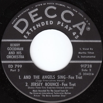 Benny Goodman And His Orchestra : The Benny Goodman Story Part 3 (2x7", EP)