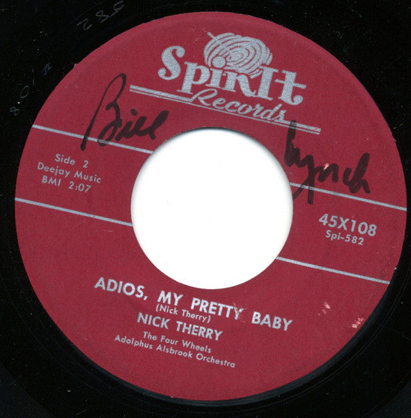 Nick Therry : Grateful (7")