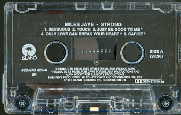 Miles Jaye : Strong (Cass, Album, Dol)