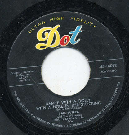 Sam Butera And The Witnesses : Don't Knock It (7", Single)