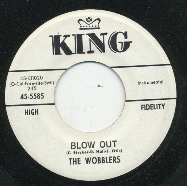 The Wobblers : The Wobble / Blow Out (7", Single)