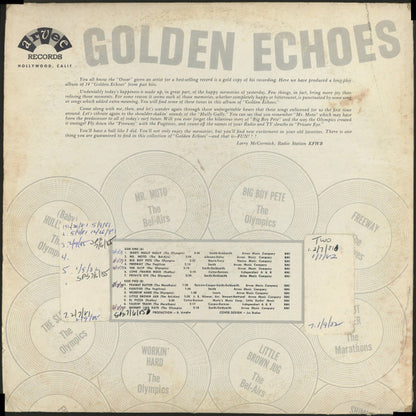 Various : Golden Echoes (LP, Comp)