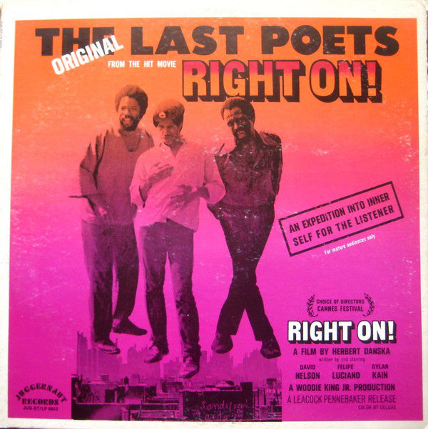 The Last Poets : Right On! (Original Soundtrack) (LP, Album)