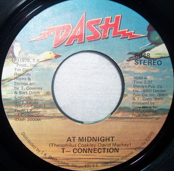 T-Connection : At Midnight/ Playin' Games (7", Styrene)