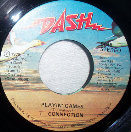 T-Connection : At Midnight/ Playin' Games (7", Styrene)