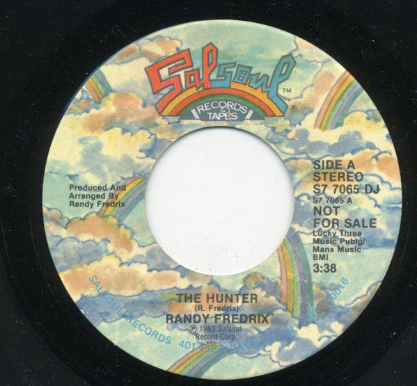 Randy Fredrix : The Hunter (7", Single, Promo)