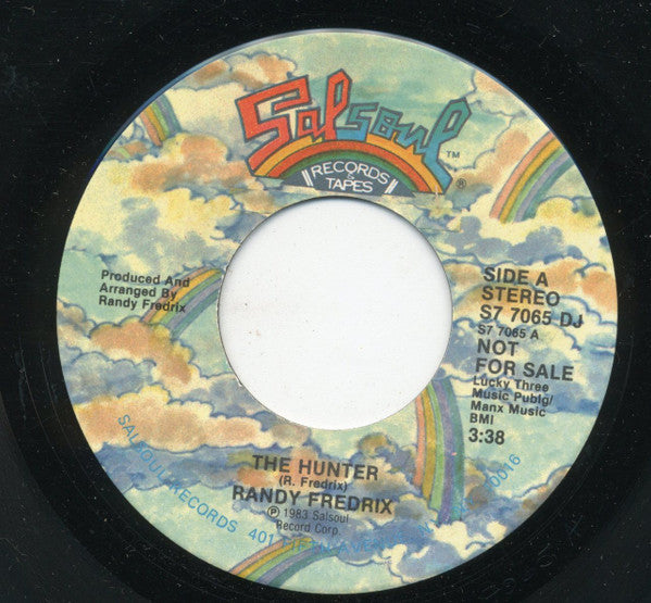 Randy Fredrix : The Hunter (7", Single, Promo)