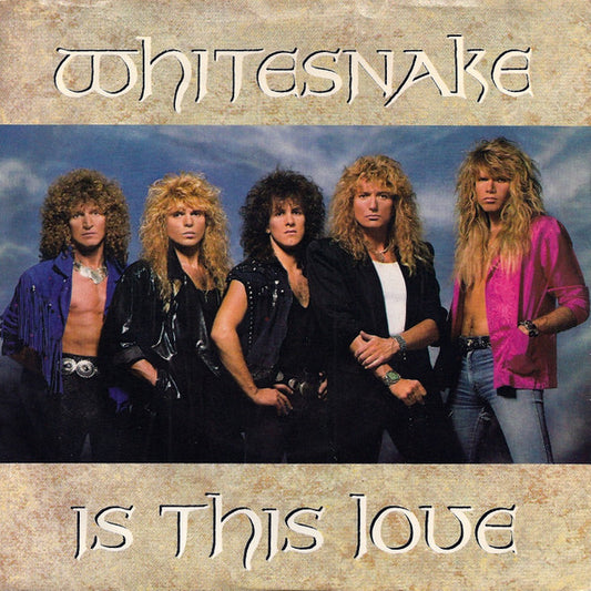 Whitesnake : Is This Love  (7", Single, Promo)