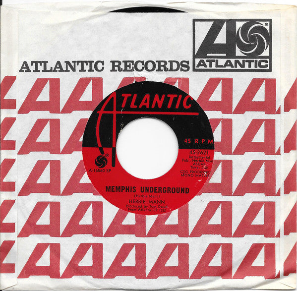 Herbie Mann : Memphis Underground / New Orleans (7", Single, PL )