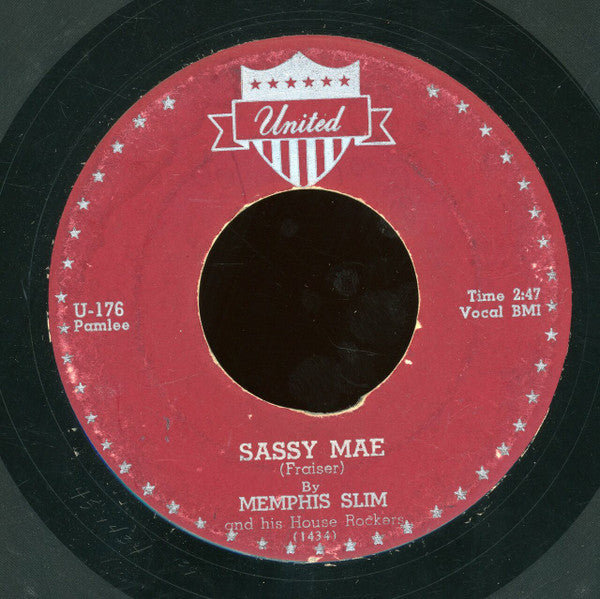 Memphis Slim And The House Rockers : Wish Me Well / Sassy Mae (7")