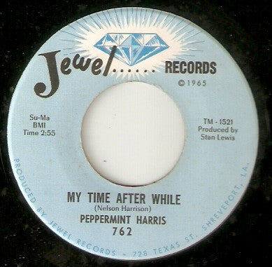 Peppermint Harris : Raining In My Heart / My Time After A While (7", Single)