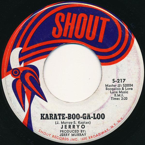 Jerry O : Karate-Boo-Ga-Loo / The Pearl (7", Single, Spe)