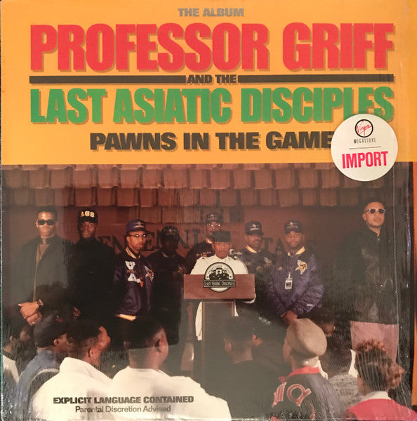 Professor Griff And The Last Asiatic Disciples : Pawns In The Game (LP, Album)