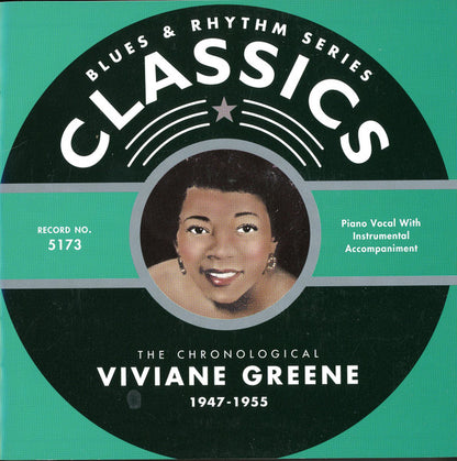 Viviane Greene : The Chronological Viviane Greene 1947-1955 (CD, Comp)