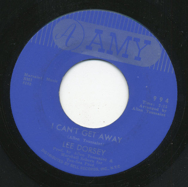 Lee Dorsey : Vista, Vista (7")