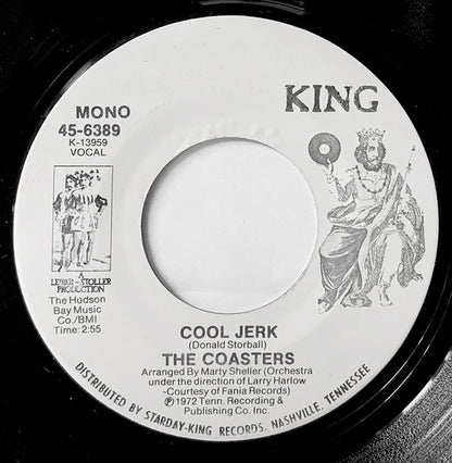The Coasters : Cool Jerk (7", Single, Mono, Promo)