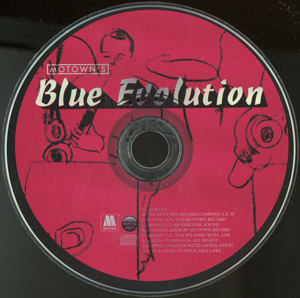Various : Motown's Blue Evolution (CD, Comp)