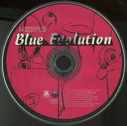 Various : Motown's Blue Evolution (CD, Comp)