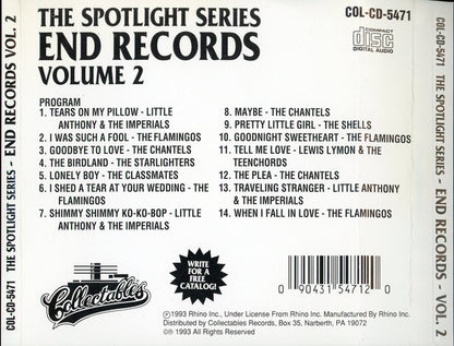 Various : Spotlite On End Records, Volume 2 (CD, Comp)