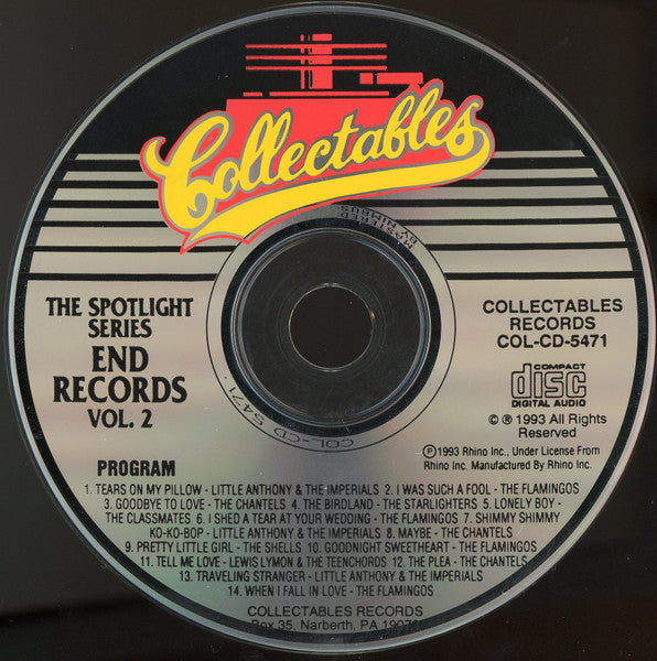Various : Spotlite On End Records, Volume 2 (CD, Comp)