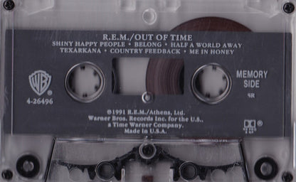 R.E.M. : Out Of Time (Cass, Album, SR,)