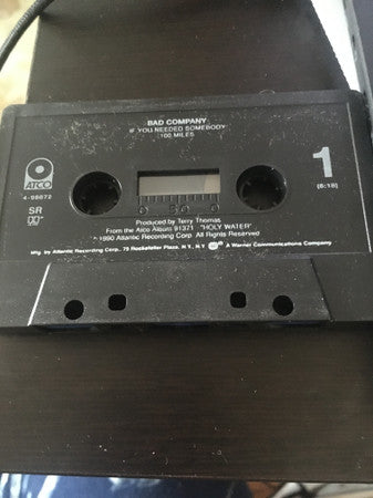 Bad Company (3) : If You Needed Somebody (Cass, Single)