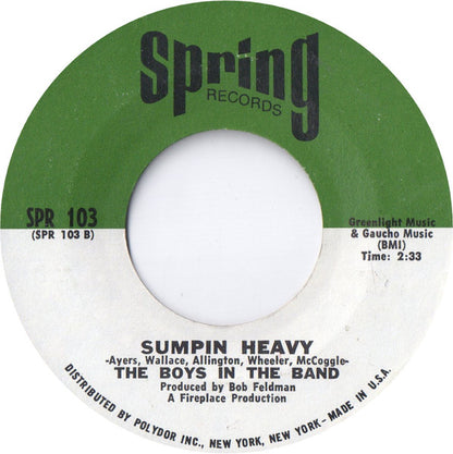 The Boys In The Band : (How Bout A Little Hand For) The Boys In The Band (7", Styrene, Ter)