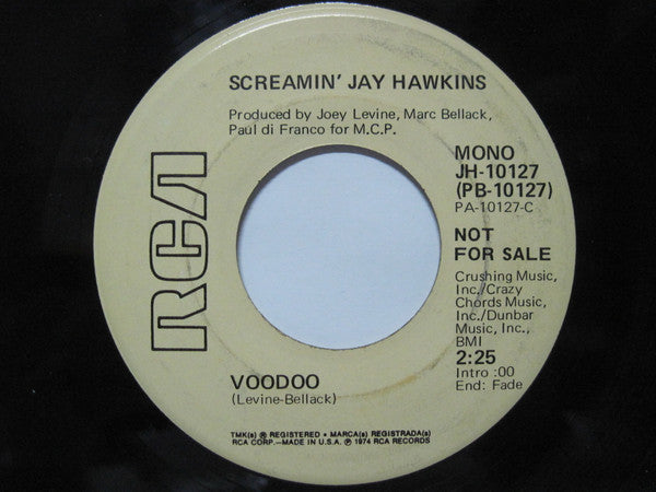 Screamin' Jay Hawkins : Voodoo (7", Promo)