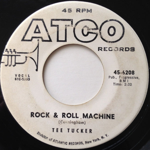 Tee Tucker : My Girl (I Really Love Her So) / Rock & Roll Machine (7", Single, Promo)