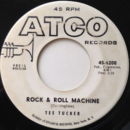 Tee Tucker : My Girl (I Really Love Her So) / Rock & Roll Machine (7", Single, Promo)