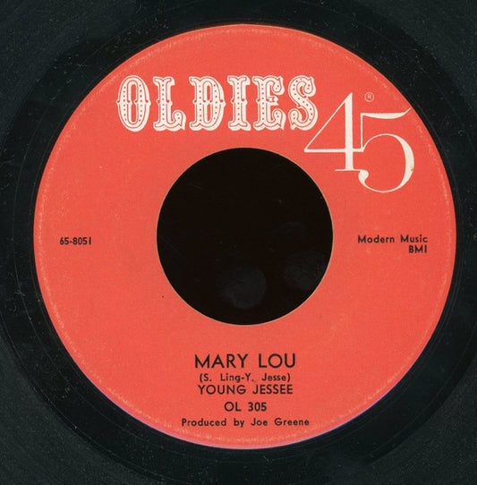 Young Jessie / Billy Preston : Mary Lou / Low Down (7")