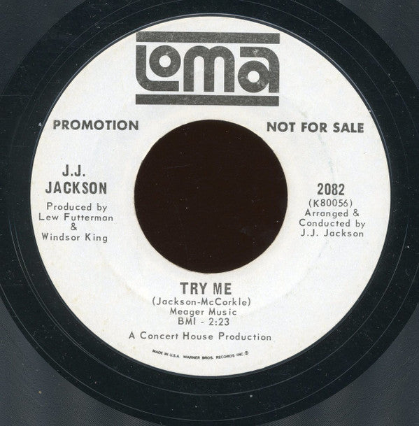 J.J. Jackson : Sho Nuff (Got A Good Thing Going) (7", Single, Promo, Styrene)