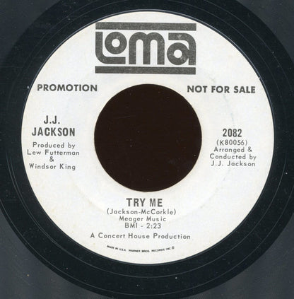 J.J. Jackson : Sho Nuff (Got A Good Thing Going) (7", Single, Promo, Styrene)
