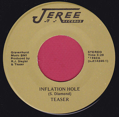 Teaser (9) : Inflation Hole / Leave Me Alone (7")