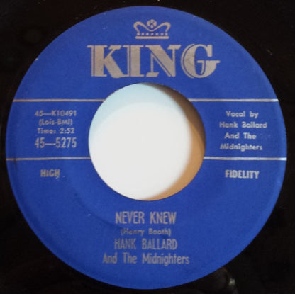 Hank Ballard & The Midnighters : I Could Love You (7", Single)