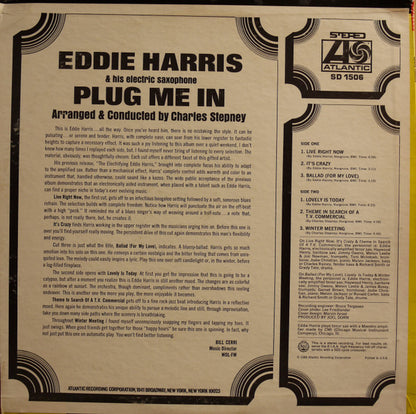 Eddie Harris : Plug Me In (LP, Album)