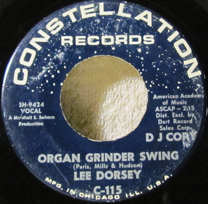 Lee Dorsey : Organ Grinder Swing / I Gotta Find A New Love (7", Single, Promo)