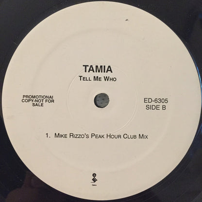 Tamia : Tell Me Who (2x12", Promo)