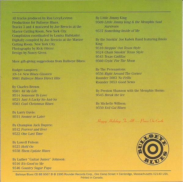 Various : Bullseye Blues Christmas (CD, Comp)