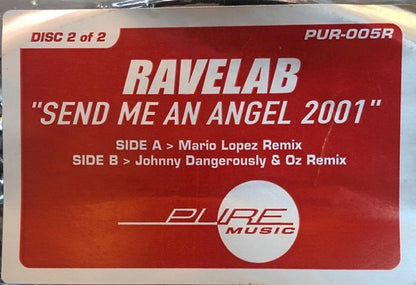 Ravelab : Send Me An Angel 2001 (12", Dis)