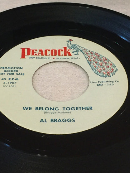 Al "TNT" Braggs : Cigarettes And Coffee (7", Promo)
