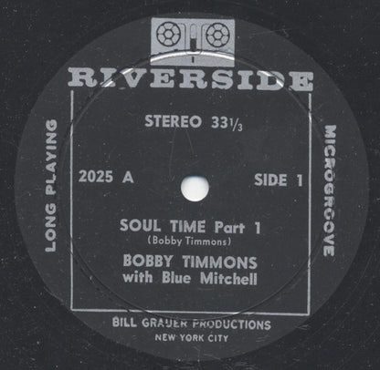 Bobby Timmons With Blue Mitchell : Soul Time (5x7", Jukebox, Mic)