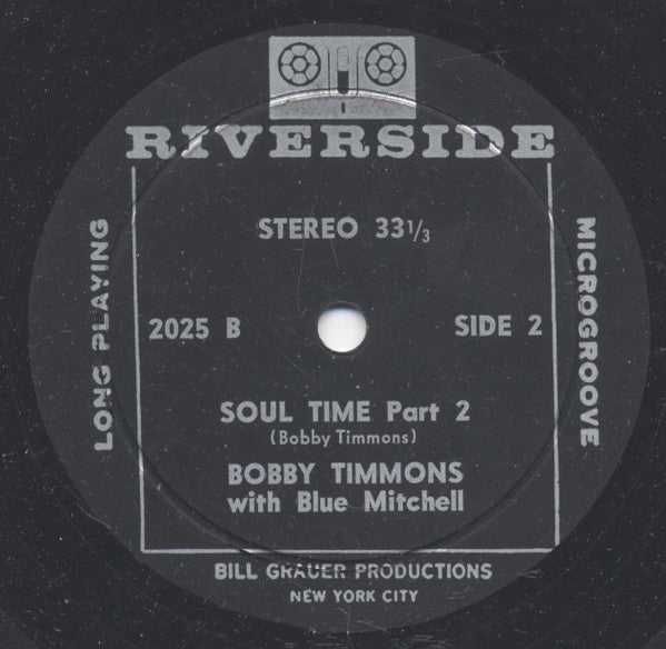 Bobby Timmons With Blue Mitchell : Soul Time (5x7", Jukebox, Mic)