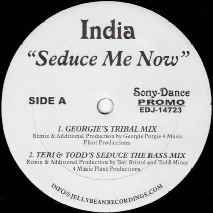 India : Seduce Me Now (12", Promo)