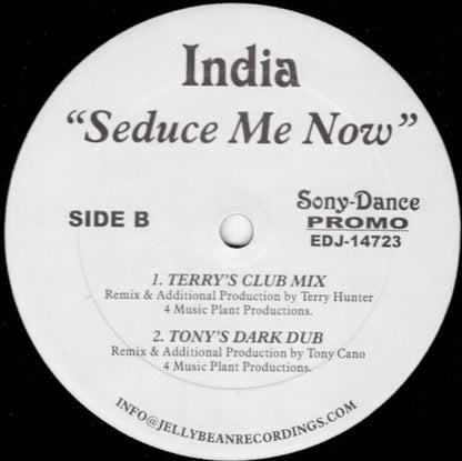 India : Seduce Me Now (12", Promo)