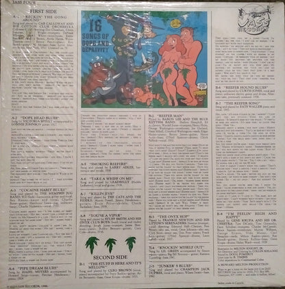 Various : Viper Mad Blues (16 Songs Of Dope And Depravity) (LP, Comp)